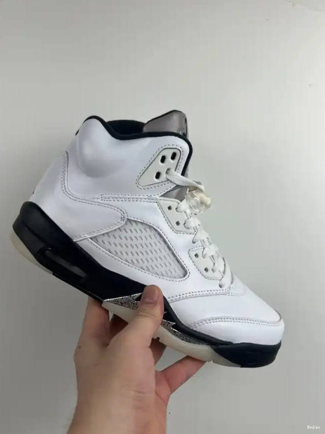 Bmlin Shoes BLACK' DD0587-110 JORDAN 'WHITE AIR RETRO 5 0610